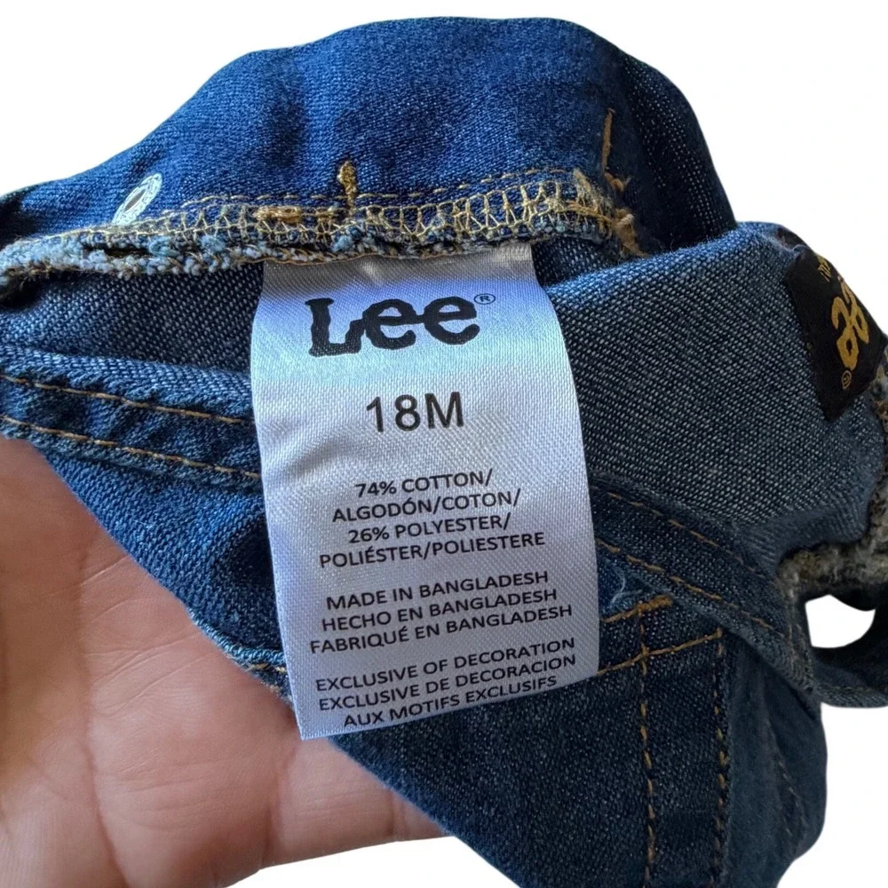 Lee Baby Denim Shortalls Medium Wash DO‎ NOT BUY